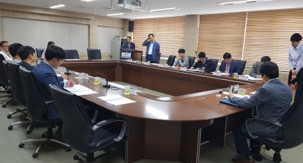 [방제센터] 2018년 입주기업 간담회 및 2018년 고용혁신 프로젝트 사업 설명회 개최