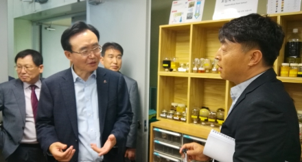 전남도 부지사  나노바이오연구센터 현장방문