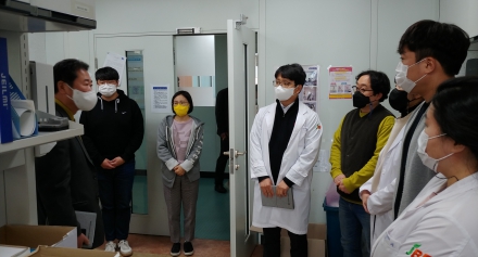 신임원장 천연자원연구센터 방문