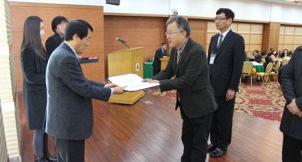 2015년 우수직원, 기업육성 우수센터, 장기근속자 표창