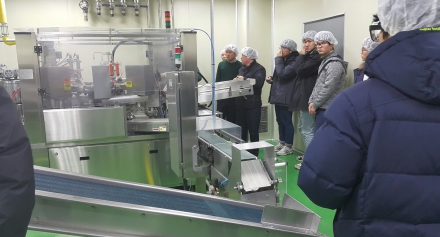 순천대학교 생물소재발굴활용사업단 식품산업연구센터 견학