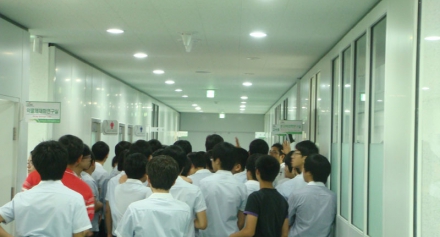 장흥고등학교학생 방문
