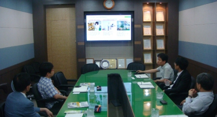 한불화농 기업인 연구원 방문