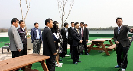 KDI(한국개발연구원) 관계자 센터 방문-2011.04.15