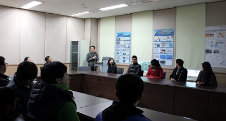 조선대학교 생명화학공학과.환경공학과 대학원생 센터 견학-2012.03.23