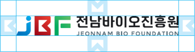 전남바이오진흥원 CI 공간규정 사진1