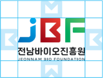 전남바이오진흥원 CI 공간규정 사진2